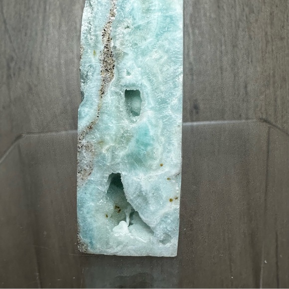 Blue Aragonite Crystal Stone Tower Point
Please see photos for measurements - Picture 10 of 10